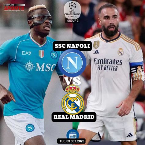 real madrid vs napoli full match